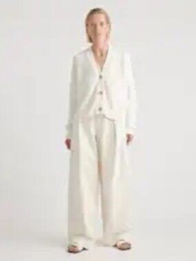 Quince Knit Cardigan Minimalist Quiet Luxury Capsule Wardrobe Flaw